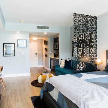 Studio and separate bedroom, Sonesta Hotel in Coconut Grove