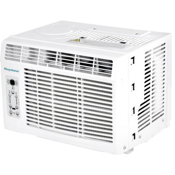 5,000 BTU Window-Mounted Air Conditioner With "Follow Me" LCD Remote Control