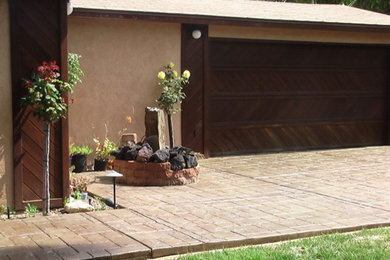 Stamped Concrete Acid Staining