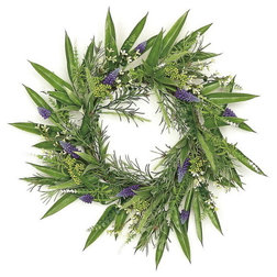 Contemporary Wreaths And Garlands by Silk Flower Depot
