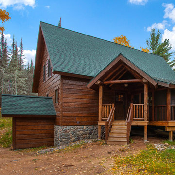 Concrete Log Siding Homes