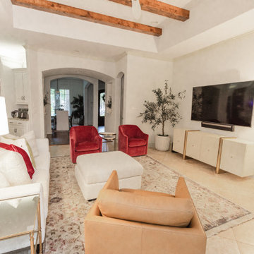 cheerful family Room