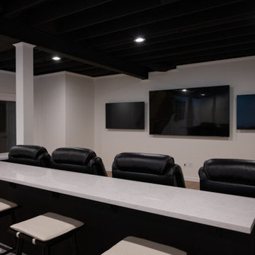 Finished Basement with Half Bath, Gym and Kids Play Area in Brighton, MI