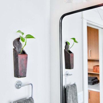 Warm Contemporary Master Bathroom