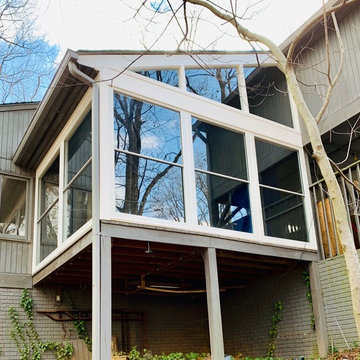 Converted Porch Into 3 Season Room