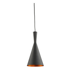 Connecticut 1-Light Matt Black Pendant