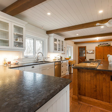 LEATHERED BROWN ANTIQUE