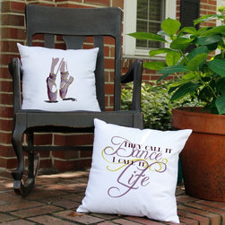Music and Dance Throw Pillows - Products