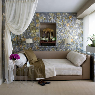 Silver And Gold Bedroom Houzz