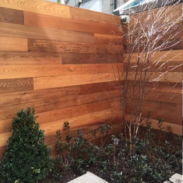 A townhouse rear yard landscape design and renovation NYC by New York Plantings