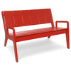 No. 9 Outdoor Sofa Bench, Apple Red