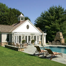 Pool And pool house
