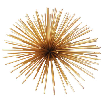 Large Gold Spike Decorative Ball