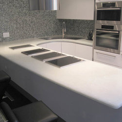 Translucent Glass Slabs from Glass 2 - Kitchen Countertops