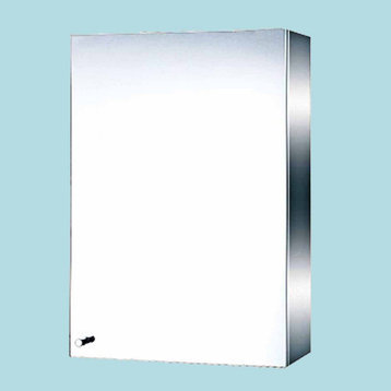 Stainless Steel Medicine Cabinet Mirror Wall Mount 20 inches