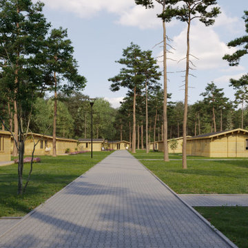 Holiday log cabins-Mobile log cabins