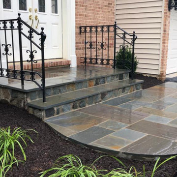 Stone Stoop and Walkway