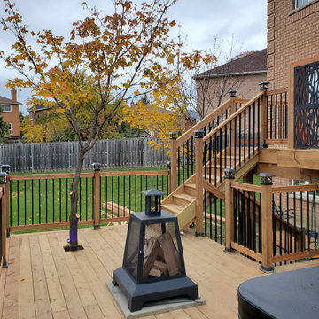 Multi-Level Deck with Spa