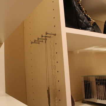 A place to hang long necklaces!