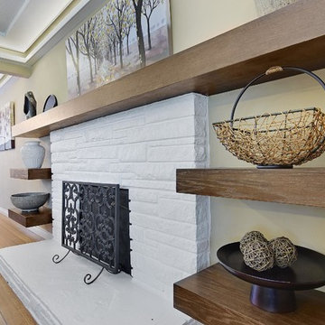 Indirect Ceiling Lighting for Living Room