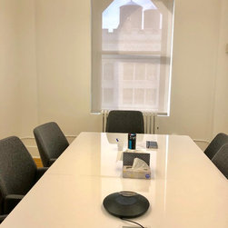 Manual Solar Office Shades - Roller Shades