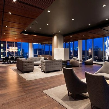 Chicago High Rise Residential Lobby and Amenity Spaces