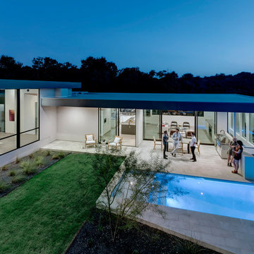 Austin, Texas Modern Home-Alaska White Oak