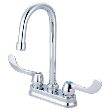 Pioneer Faucets 0094-ELS17 Central Brass 1.5 GPM Centerset Bar - Polished