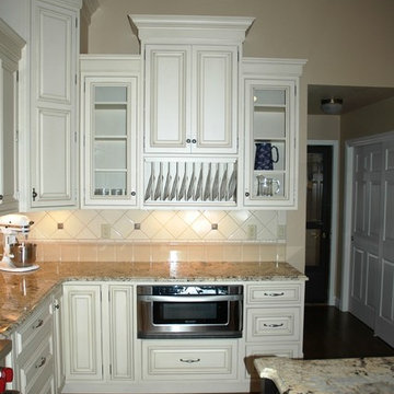 Staggered Height Wall Cabinets