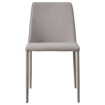 Nora Fabric Dining Chair Light Gray-M2