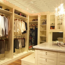 Master closets/sitting area