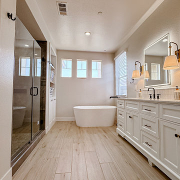 Modern Spa-Inspired Primary Bathroom Transformation
