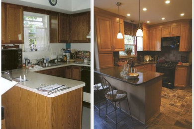 Kitchen Remodel Before and After photo