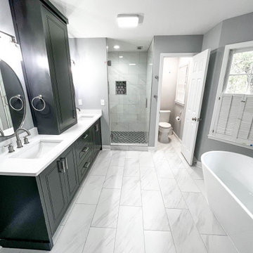 Black and White Bathroom