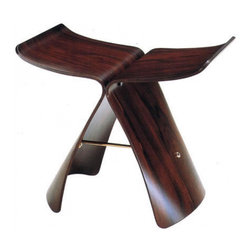 Vitra Yanagi Butterfly Stool - Footstools And Ottomans