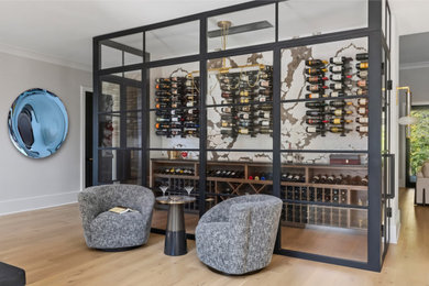 Inspiration for a wine cellar remodel in Raleigh