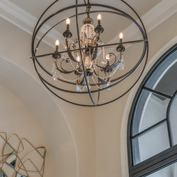 Transitional Mediterranean on the Golf Course - Novelty Lighting