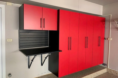 Monkey Bars Race day red Cabinets