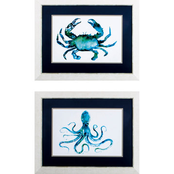 Crab Octopus Set of 2