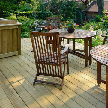Pressure-treated Deck