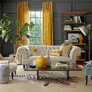 Inspiration for a contemporary living room remodel in San Francisco