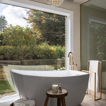 Primary Bathroom | Oakland Hills Golf Dreams