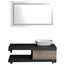 Modular Wall-Mounted Bathroom Vanity Unit With Sink, 120 cm