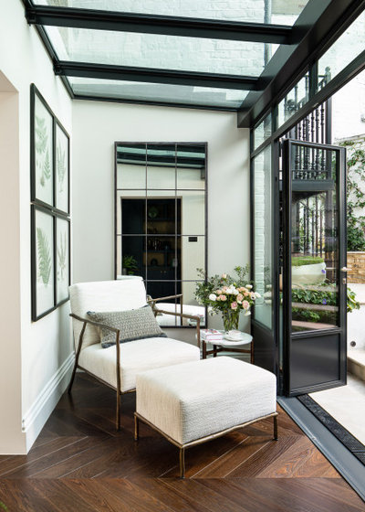 Transitional Sunroom by Jo Cowen Architects