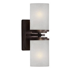 Forte Lighting 2424-02 2 Light Wall Sconce