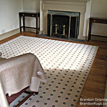 Redecorating with new hand-knotted oriental rug in Huntingdon Valley, PA