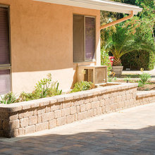 Retaining walls &benches