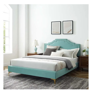 Mod 6856 Min Modway Furniture Adelaide Adelaide Performance Velvet Full Platform