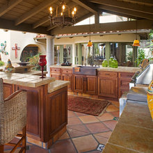 outdoor kitchen