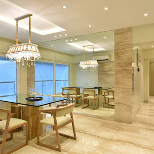 Réalisation d'une salle à manger design.